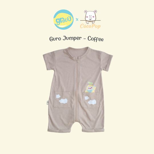 Grouu x Cocopop - Guro Baby Jumper - Coffee