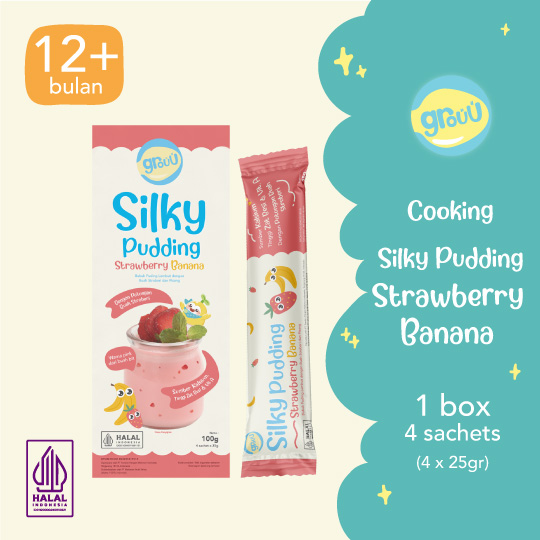 Silky Pudding Strawberry Banana