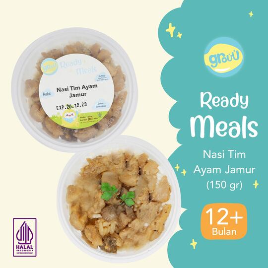 Ready Meals - Nasi Tim Ayam Jamur