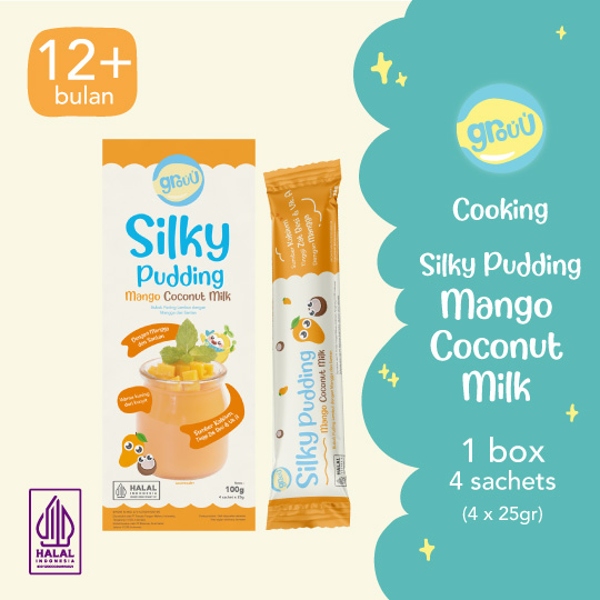 Silky Pudding Mango Coconut Milk