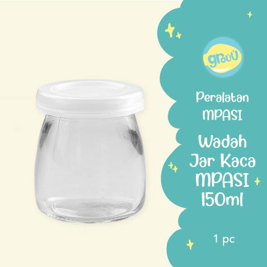 Wadah Jar Kaca MPASI 150ml