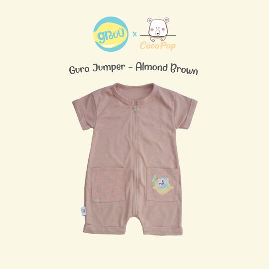 Grouu x Cocopop - Guro Baby Jumper - Almond Brown