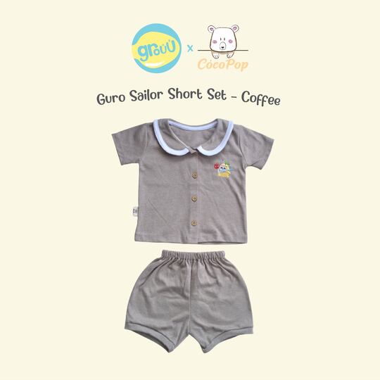 Grouu x Cocopop - Guro Sailor Set - Coffee